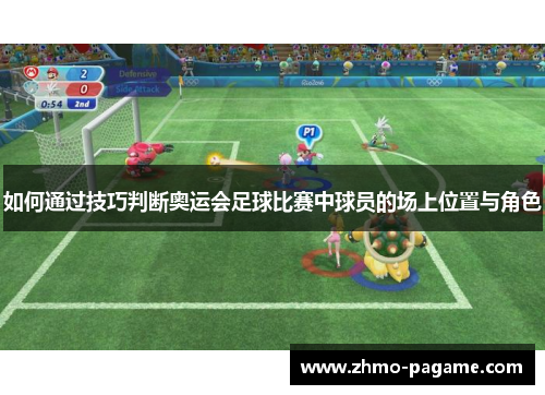 如何通过技巧判断奥运会足球比赛中球员的场上位置与角色